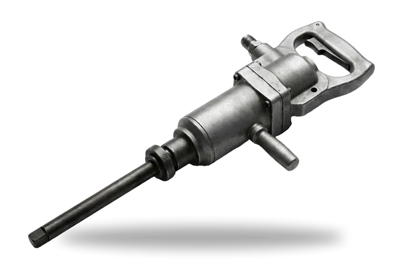 1" Drive Air Impact Wrench, Long Anvil