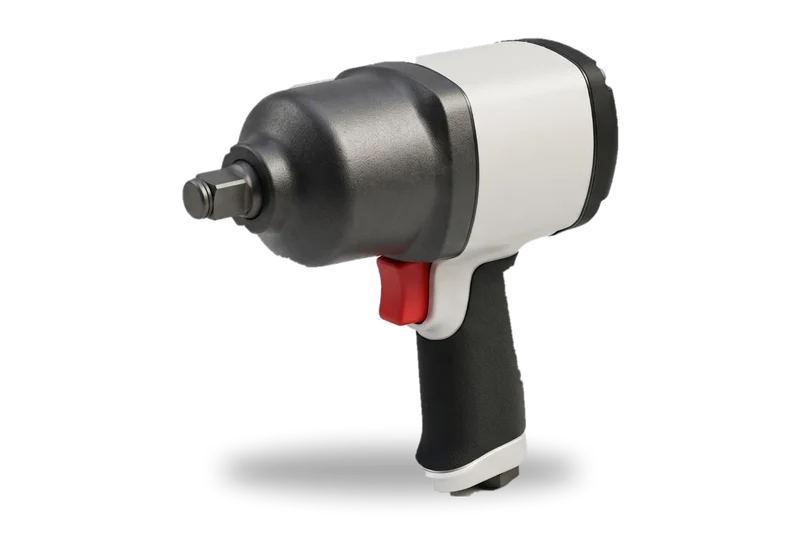 1/2" Drive Air Impact Wrench, Metal Body